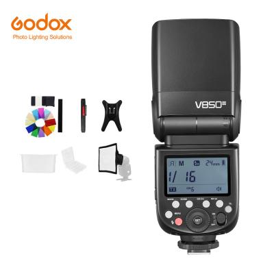 China Godox V850III Speedlite 76W 2.4G GN60 Radio X System Li-ion Manual-wired Speedlite Flash Battery Control For Canon Nikon Sony Pentax Olympus for sale