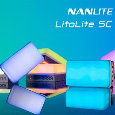 China Mini Nanlite LitoLite 5C Pocket Portable Magnetic RGB LED Light Sufficiency Light Photography Outdoor Photography Lighting for sale