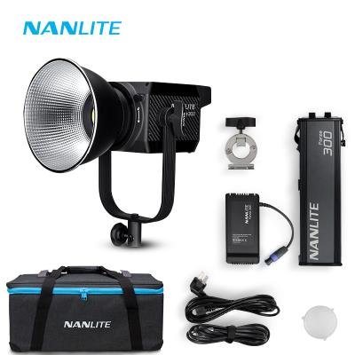 China Nanlite Forza 300W forza300B 5600K PORTABLE Photography Lighting Bowens Outdoor Installation Light COB LED Lights studio video equipment for sale