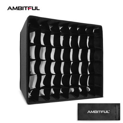 China AMBITFUL LEDP60C LED Diffuser Honeycomb Visual Softlight Softbox (Softbox only) 35.5x29.5x12cm for sale