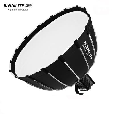 China Convenient to install NANLITE 60CM Portable Deep Parabolic Softboxfor Quick Installation Forza 60 Softbox (EC-FZ60) Quickly for sale