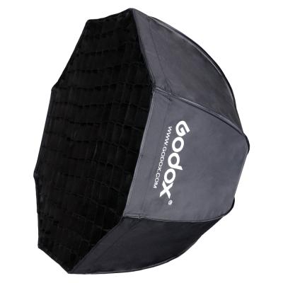 China Godox 80cm 95cm 120cm Reflector Softbox Portable Umbrella Softbox + Honeycomb Grid for Flash Speedlight 80cm for sale