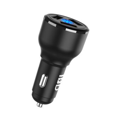 China Hot Selling 42W 3 USB Port 42W Car Charger IBD 2021 3 USB QC3.0 Port Car Charger 42W 3 USB QC3.0 For Mobile Phone for sale