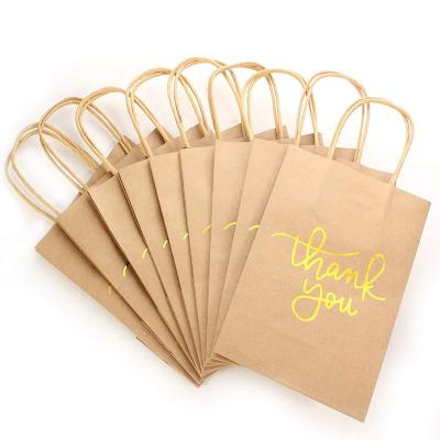 China Recycled Materials Customized Colored Cheap Kraft Paper Bags Custom Print With Handles Paper Kraft Paper Bag/Tote Bag for sale