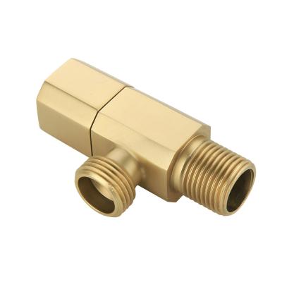 China Without Slide Bar Brass Water Connection Fittings Shower Water Diverter Valve for sale