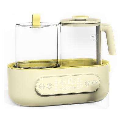 China 360 Degree Rotation Bottom Plastic and Stainless Steel Small Household Infant Formula Milk Maker Machine Cordless Kettle For Baby Milk for sale