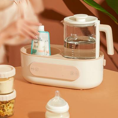 China BPA Free Large Capacity Milk Modulator Multifunctional Sterilizer and Dryer Electric Baby Bottle Sterilizer and Kettle for sale