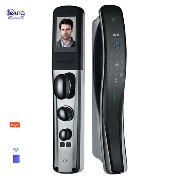 China Apartment New Style Smart Wifi USmart APP GO Password Remote Control Card Fingerprint Smart Door Lock for sale