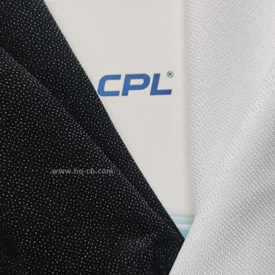 China 80gsm Elastic Fusion Fabric Weaving Woven Adhesive Interlining For Suits Coats for sale