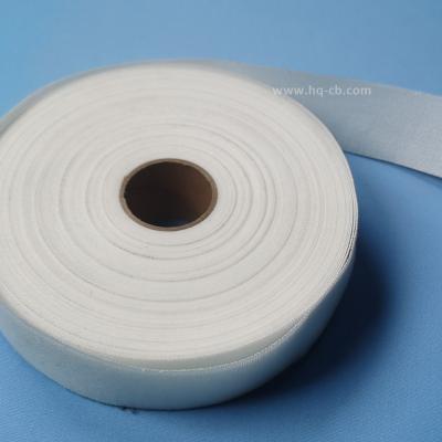 China Elastic Most Popular Fusible Grade White Interlining Fabric Woven Interlining for sale