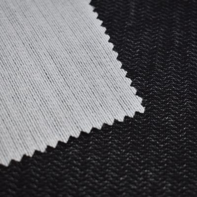 China China Factory Fusible Warp Knitted Weft Inserted Fusible Interlining Fabric For Fabric Interlining for sale