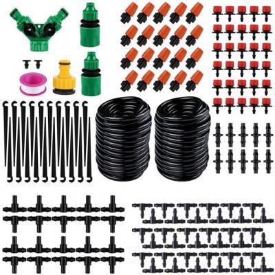 China 149 Pieces/30m Water-saving Irrigation System Garden Water Cooling Drip Irrigation Kit System Jet Self Drip Irrigation Water for sale