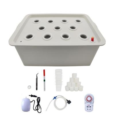 China Farms 11 Holes Hydroponic System Growing Kit Automatically Planting Box With Pump, Timer for sale