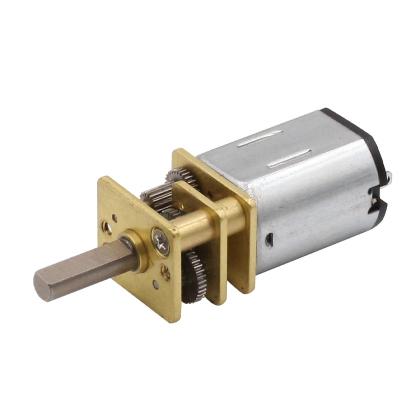 China Explosion Proof DC 3V/6V/12V 12mm 100rpm GA12-N20 N20 Mini Micro Metal Gear Motor with Gear Wheel DC Motor for DIY Robot Wheel Toys Smart Lock for sale