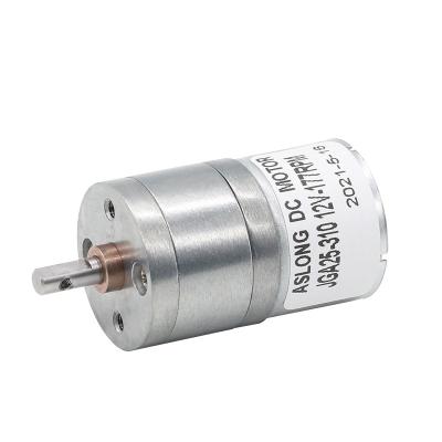 China drip-proof high torque brushed CE/CCW 25mm JGA25-310 customized electric shaft 12v high torque dc motor for bicycle kids toy car DIY for sale