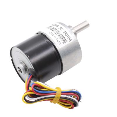 China Totally Enclosed Professional Wholesale Gear Reduce 12rpm To 960rpm Pwm Reversed Mini Bldc Geared Motor for sale