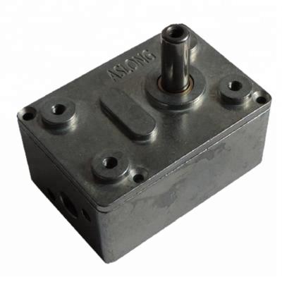 China Professional Manufacturer A4632 6mm Shaft Worm Gear Box for Mini DC Gear Motor and Stepper Motor for sale