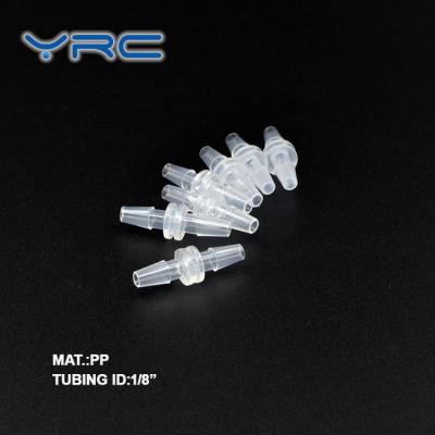 China Liquid Plastic Tube Square Connector Straight Joint for sale