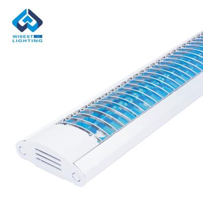 China Office/home/factory T8 36W milky cover/grid led light 1500mm 6000K 6500K for hotel/motel modern 20w 180lm/w for sale