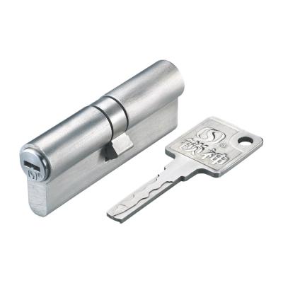 China All doors door lock cylinder 304 stainless steel cylinder with higher resistance to violence and anti-theft 16.8*33MM 65~110mm SELOCKEY 0.45KG YP-D for sale