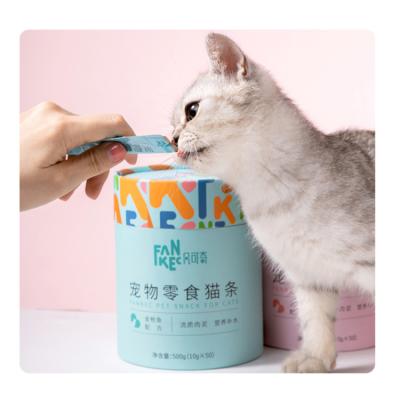 China 2022 Amazon Viable Hot Sale Chinese Specialty Manufacturers Sell Cat Strips As Pet Snacks for sale