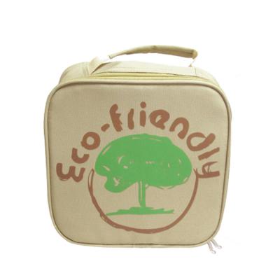 China Wholesale Eco Friendly Recycled Vintage RPET Lunch Bag With Custom Logo for sale