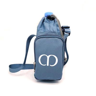 China Custom Waterproof Man Gym Sports Storage Bottle Holder Bags Water Sustainable RPET Fabric Bottle Warmer Bag for sale