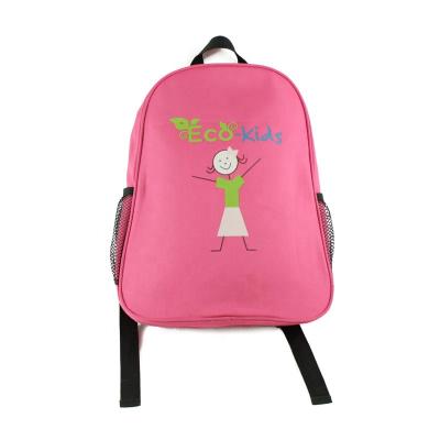 China Waterproof Eco Friendly Recycled PET Kids Supplies Backpack Sustainable RPET Fabric School Bags For Girls for sale