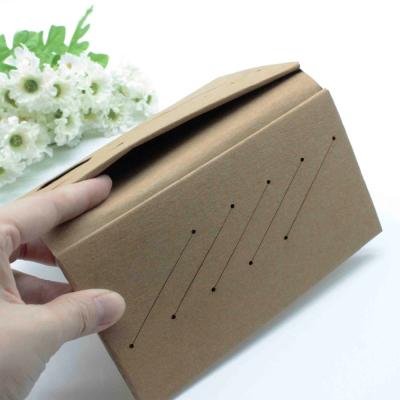 China Wholesale Fashion Custom Durable Recycled Waterproof Kraft Paper Wallet ID Card Holder for sale