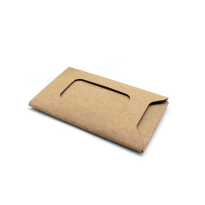 China Eco Kraft Paper Washable Recyclable Washable Card Holder for sale