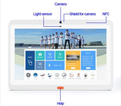 China Wall Mount Android 8.1 Tablet Anti-dust Tablets Attractive Slimming Medical Gamma Curved Display Type for sale
