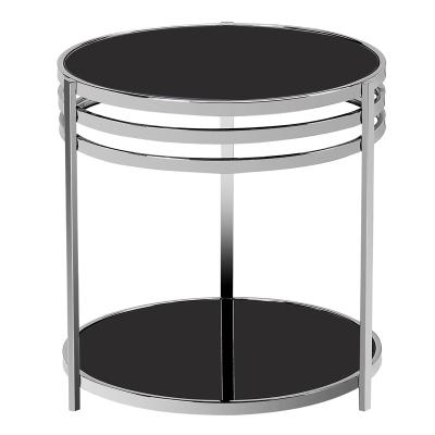 China (Height) Contemporary Design Adjustable Round Side Table Home Living Room Corner Table for sale