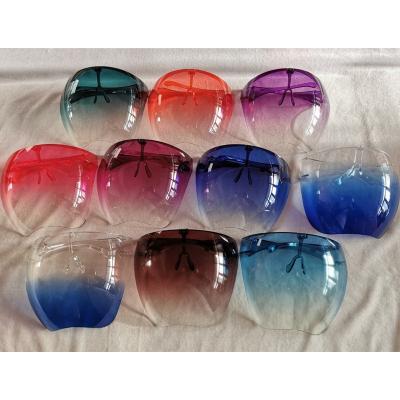 China New Protective Mask Anti-fog Eye Shield Anti-fog Colorful Bubble Shield Eye Shield for sale