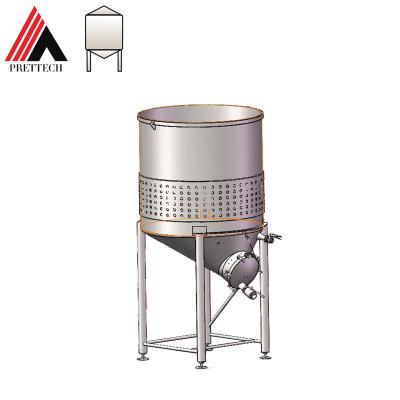 China Hotels Top Sale 4000l Stainless Steel Fermentation Ace Wine Fermentation Tank Equipment for sale