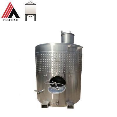 China Winemaking Food Grade Fruit Wine Storage Fermentation Tank For Winery Used for sale