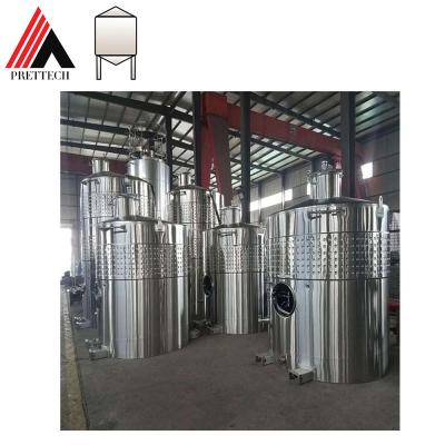 China Winemaking Easy to Move Wine Juice Storage Fermentation Tank for sale