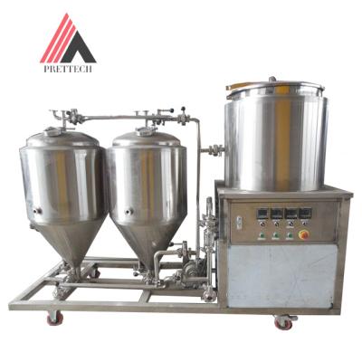 China Brewpub 50L 60L 100L 1 vessel 2 vessel microbrewery for brewewy beer for sale