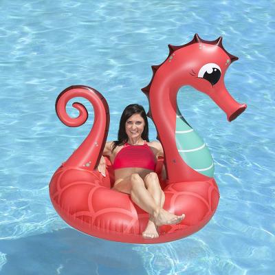 China Water Sport Factory Supplier PVC Water Floating Raft For Pool Huge Float Inflatable Animal Boat for sale