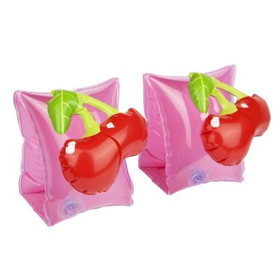 China Good Price Custom PVC Child Reception Poolside Toys Fruit Inflatable Arm Ring Swimming Armbands for sale