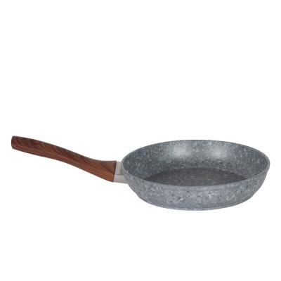 China Traditional OEM Quick And Even Heat Conduction Non-Stick Frying Pans For Induction Bottom 20 22 24 26 28 30 32cm for sale