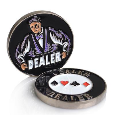 China Europe Wholesale or OEM Metal Poker Dealer Button for sale