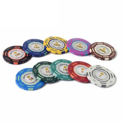 China CLASSIC Clay Poker Chips MONTE CARLO 14G US DOLLARS Clay for sale