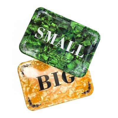 China Acrylic PS or Rectangular shape ABS poker chip plate with your values for sale