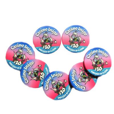 China New Arrival 10G Ceramic ABS Poker Chips PS Or Custom Made Your Design for sale