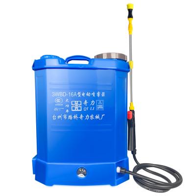 China Good sale garden 16L backpack lithium battery agricultural electric sprayer/garden battery plastic sprayer for sale