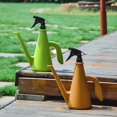 China PE Spray Portable Handheld Air Pressure Spray Bottle Multifunctional Watering Can for sale