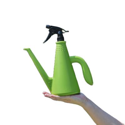 China PE Watering Can 1L Spray Air Pressure Spray Bottle Portable Handheld Watering Can For Household Use Multifunctional for sale