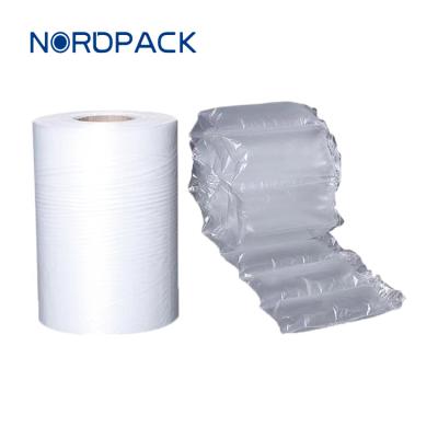 China Inflatable Air Pillow Film Roll 980 Bubble Cushion Wrap Packing Material Air Column Protective Bag For Red Wine And Laptop for sale