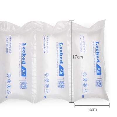 China Air Pillow Film Roll 980 Durable Using 100% Recycled Pillow Bag Film For Shockproof Bubble Cushion Packaging for sale