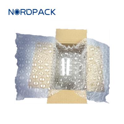 China Light To Midum Duty Product Compression Resistance Protector High Inflatable Packaging Air Bubble Bag Cushion Wrap Film Production for sale